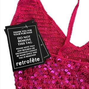 Sequin Pink Party Dress